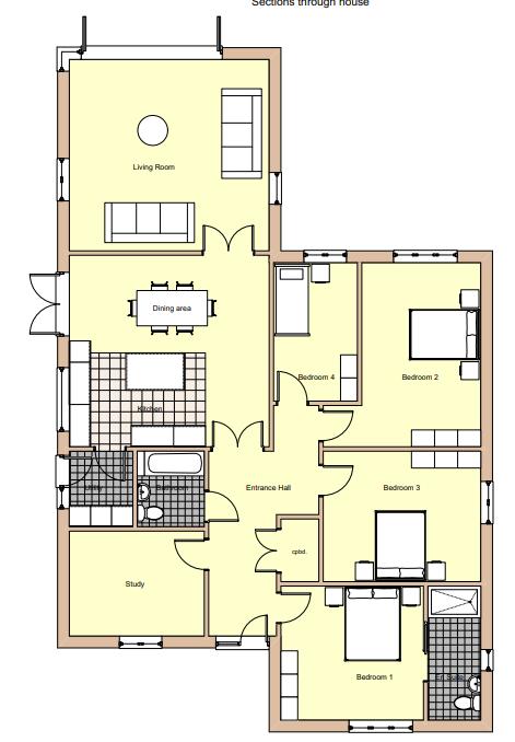 Middlepond Stables, Floorplan 1